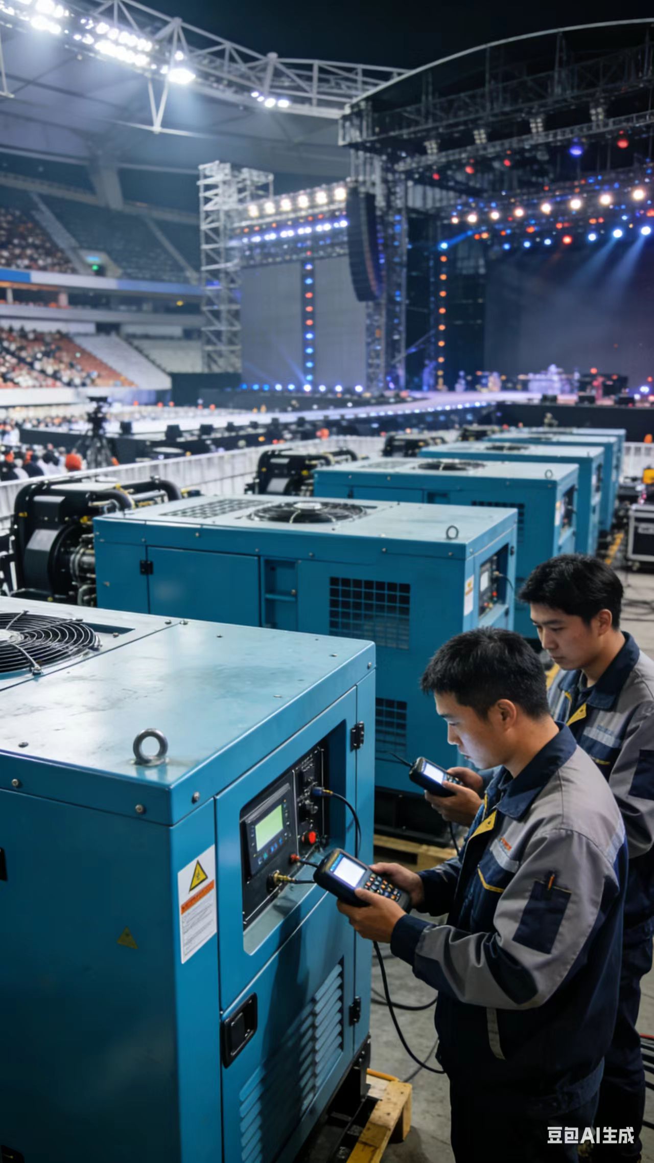 上海全城覆盖｜大型静音柴油发电机租赁