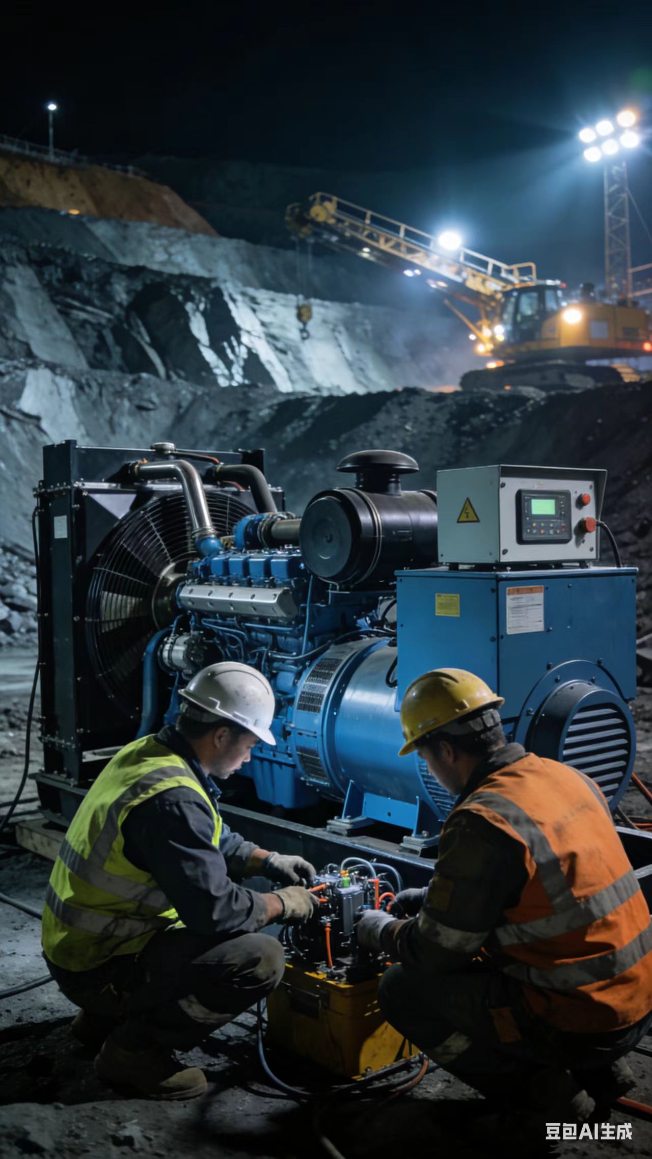 温州：温州港口码头｜夜间作业应急供电实录