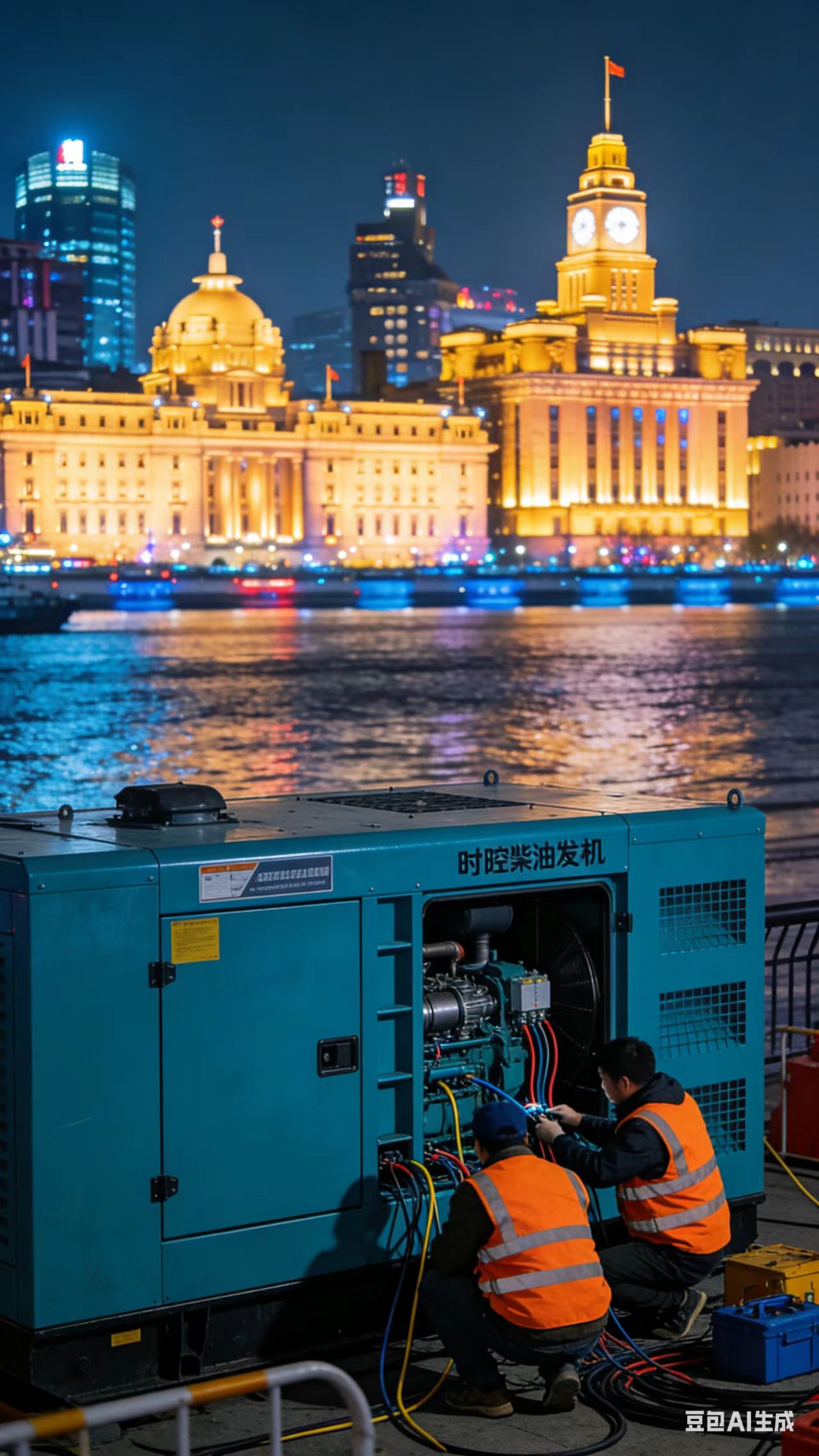 上海全城覆盖｜大型静音柴油发电机租赁