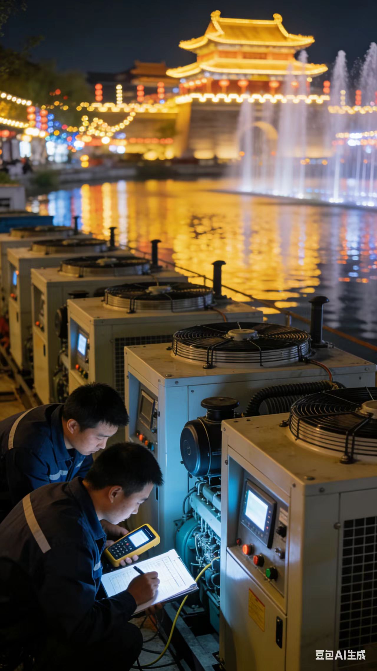 枣庄全城覆盖｜大型静音柴油发电机租赁