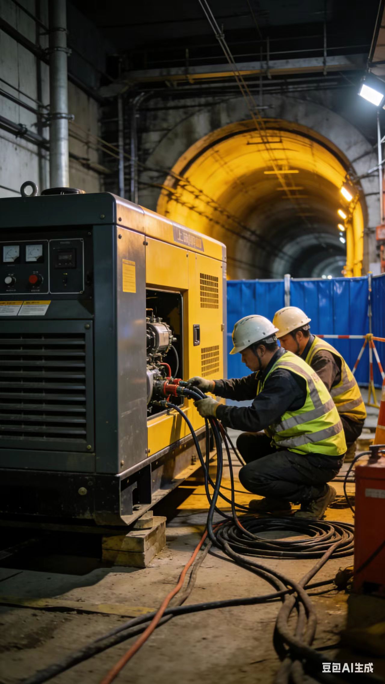温州：温州港口码头｜夜间作业应急供电实录