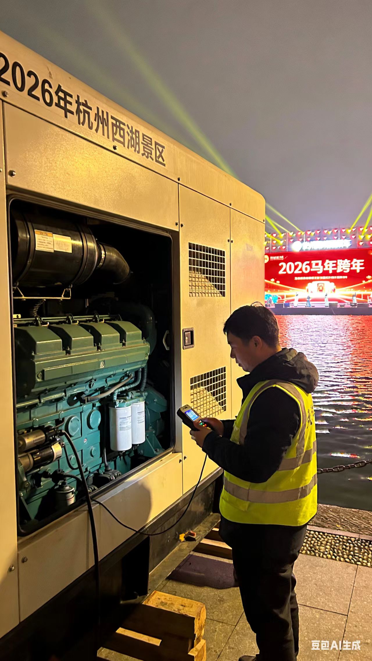 杭州全城覆盖｜大型静音柴油发电机租赁