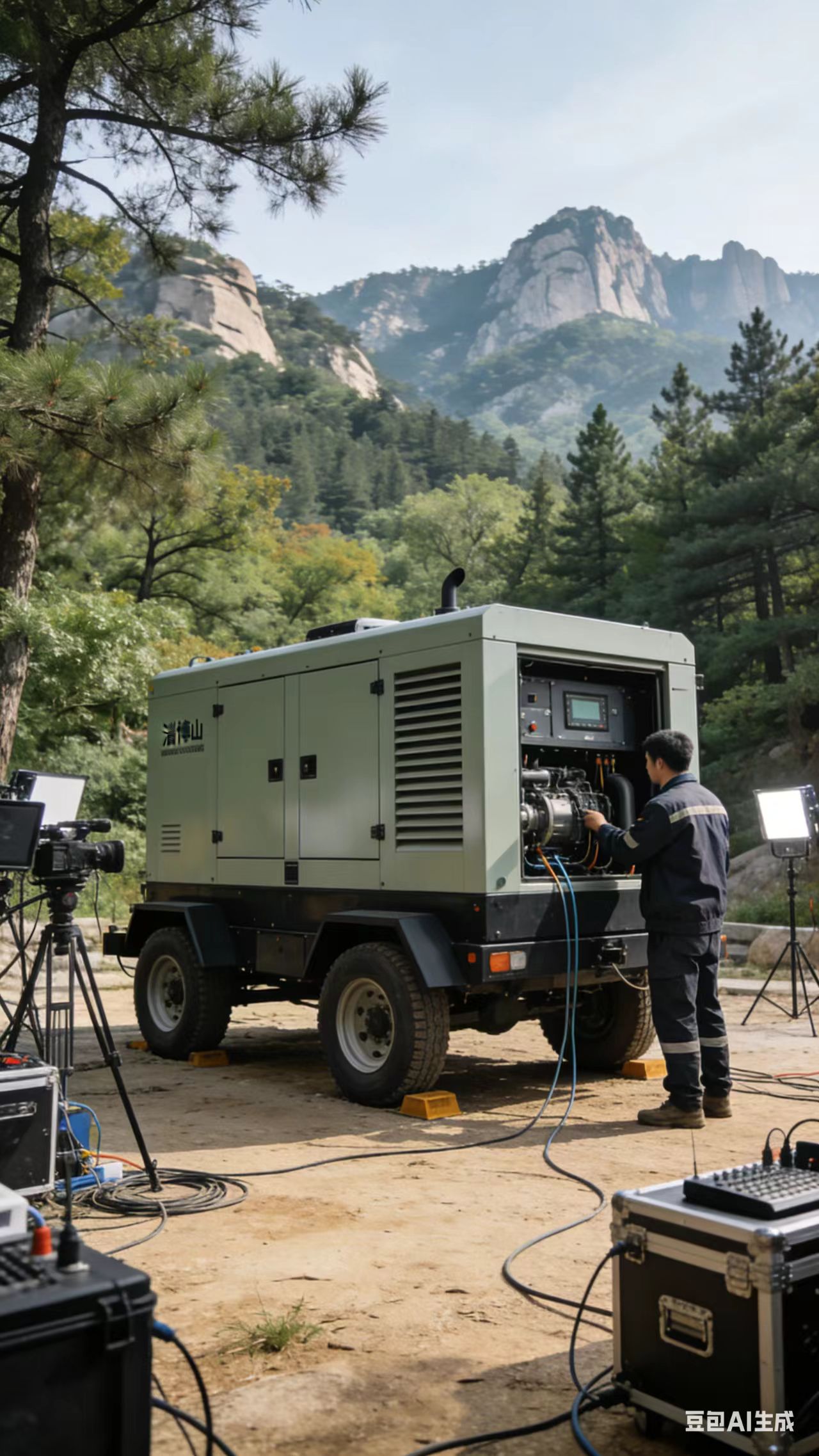 淄博全城覆盖｜大型静音柴油发电机租赁