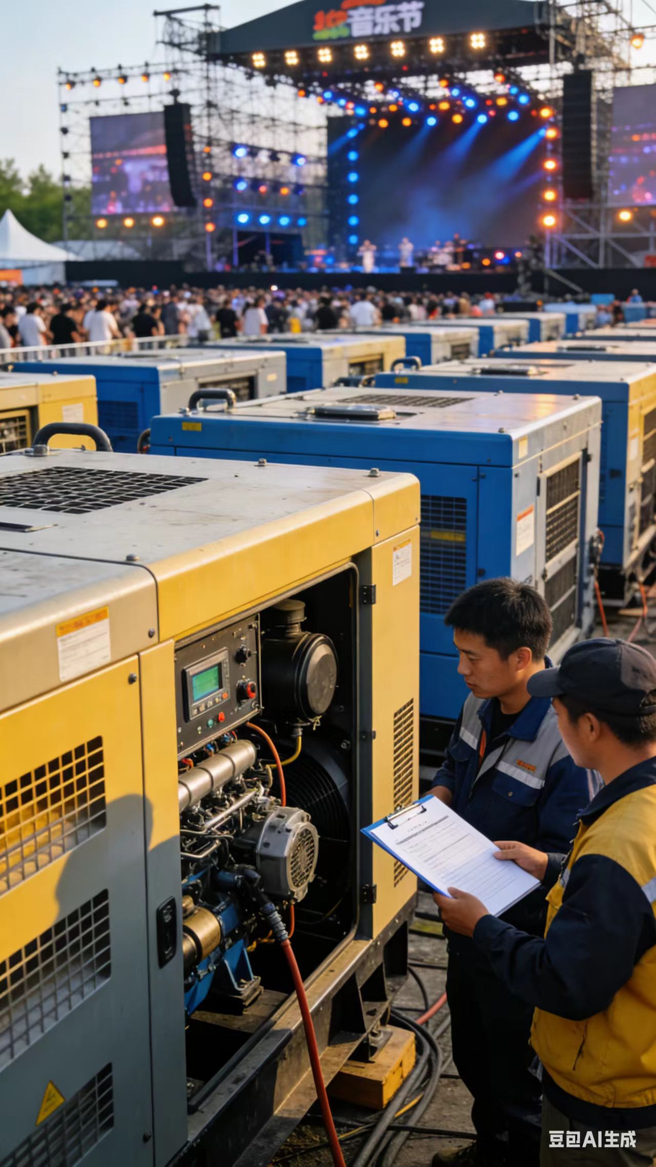 北京全城覆盖｜大型静音柴油发电机租赁