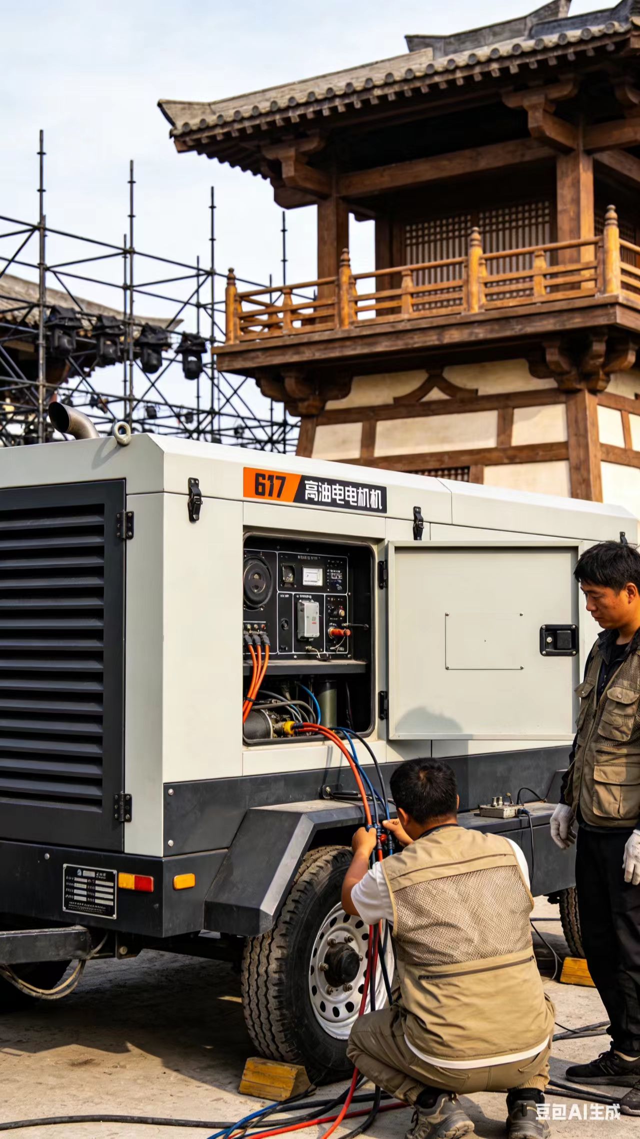 宁波全域供电｜静音发电机全场景租赁服务