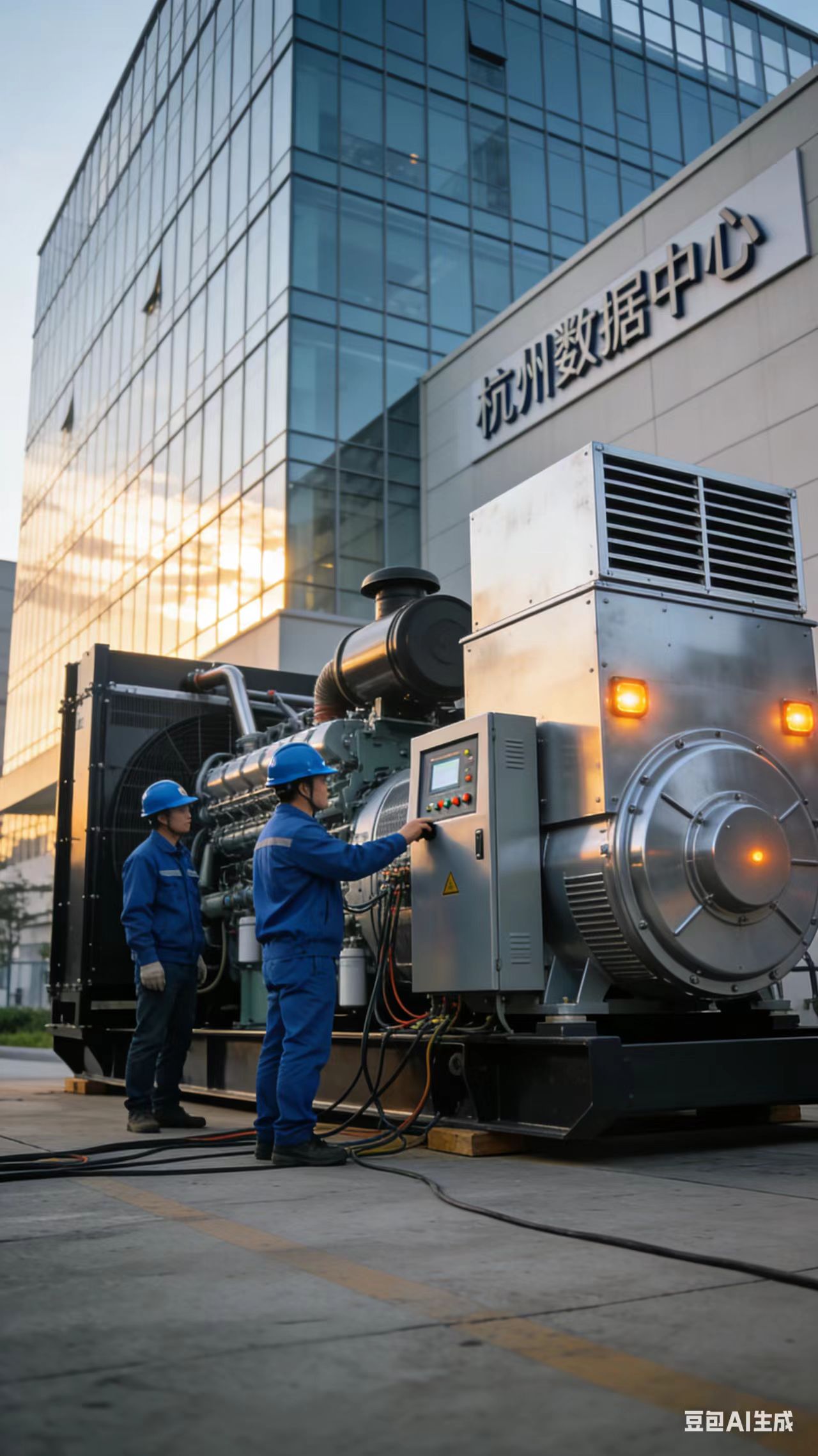 杭州全城覆盖｜大型静音柴油发电机租赁