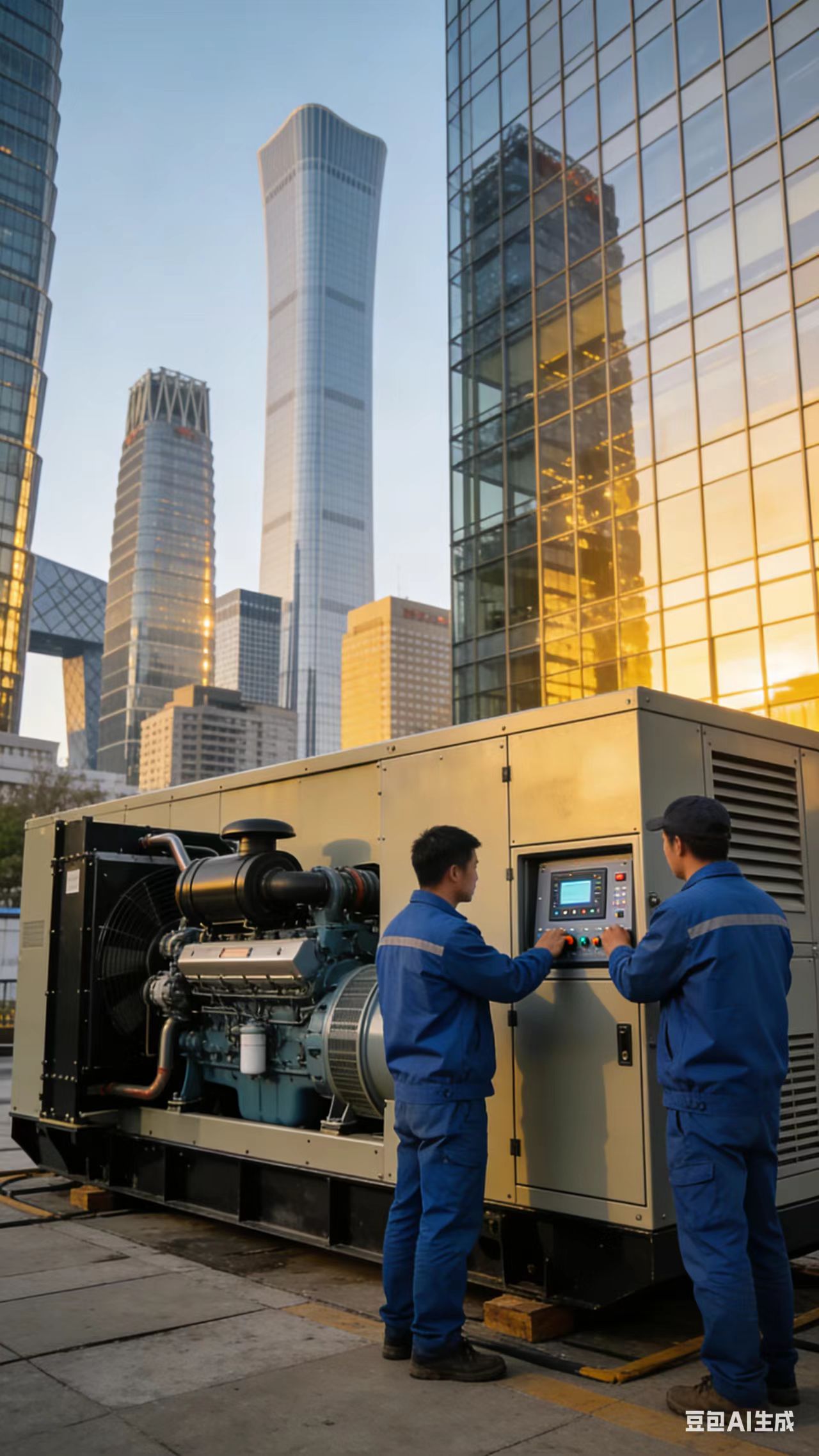 北京全城覆盖｜大型静音柴油发电机租赁