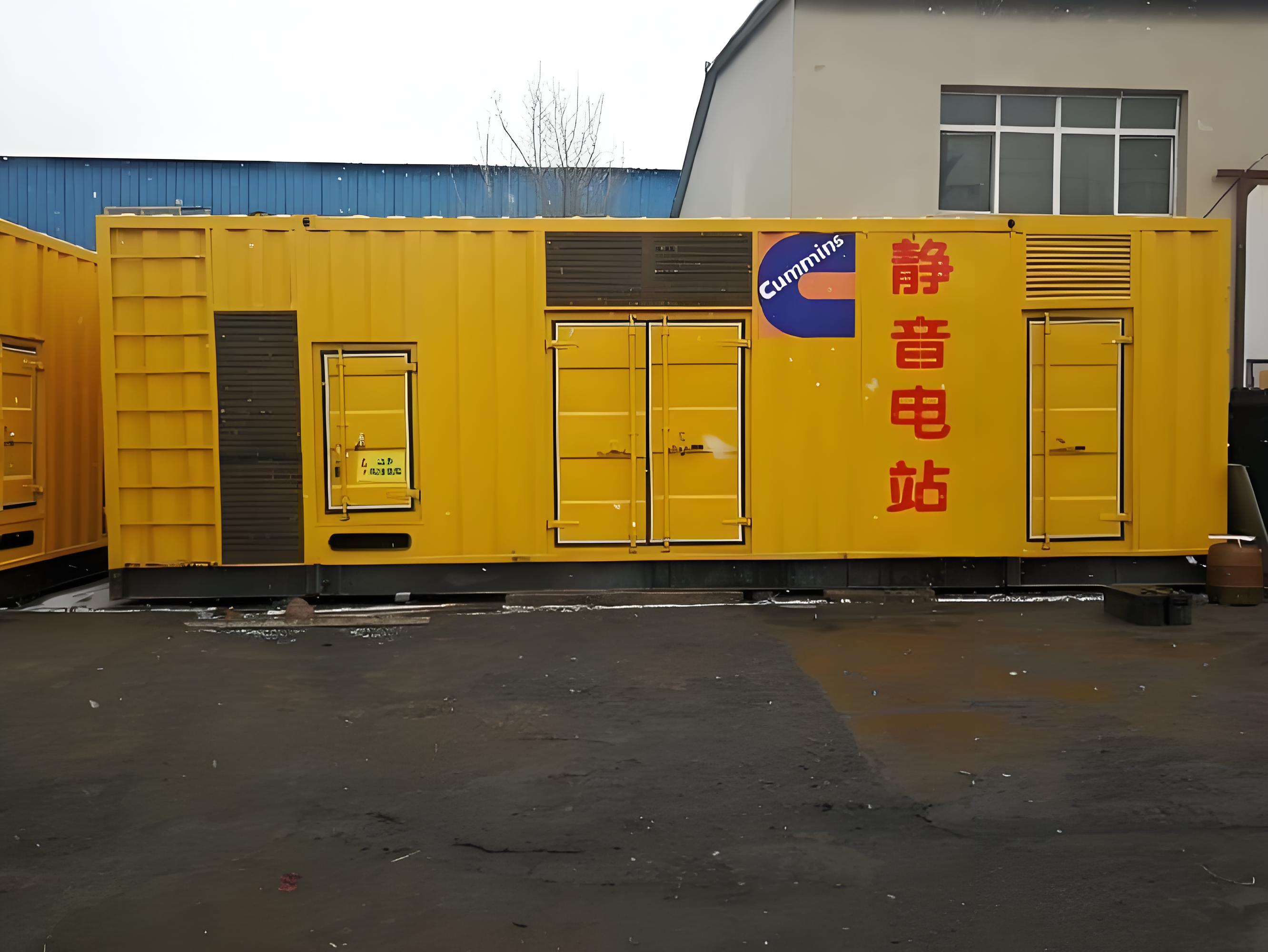 西安柴油发电机出租 大功率静音机组 城区工地企业应急供电优选
