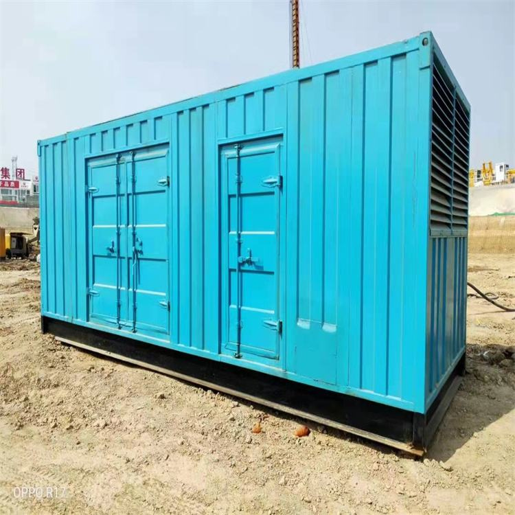 青岛柴油发电机出租｜大功率静音机组 工地工厂港口应急供电稳定保障