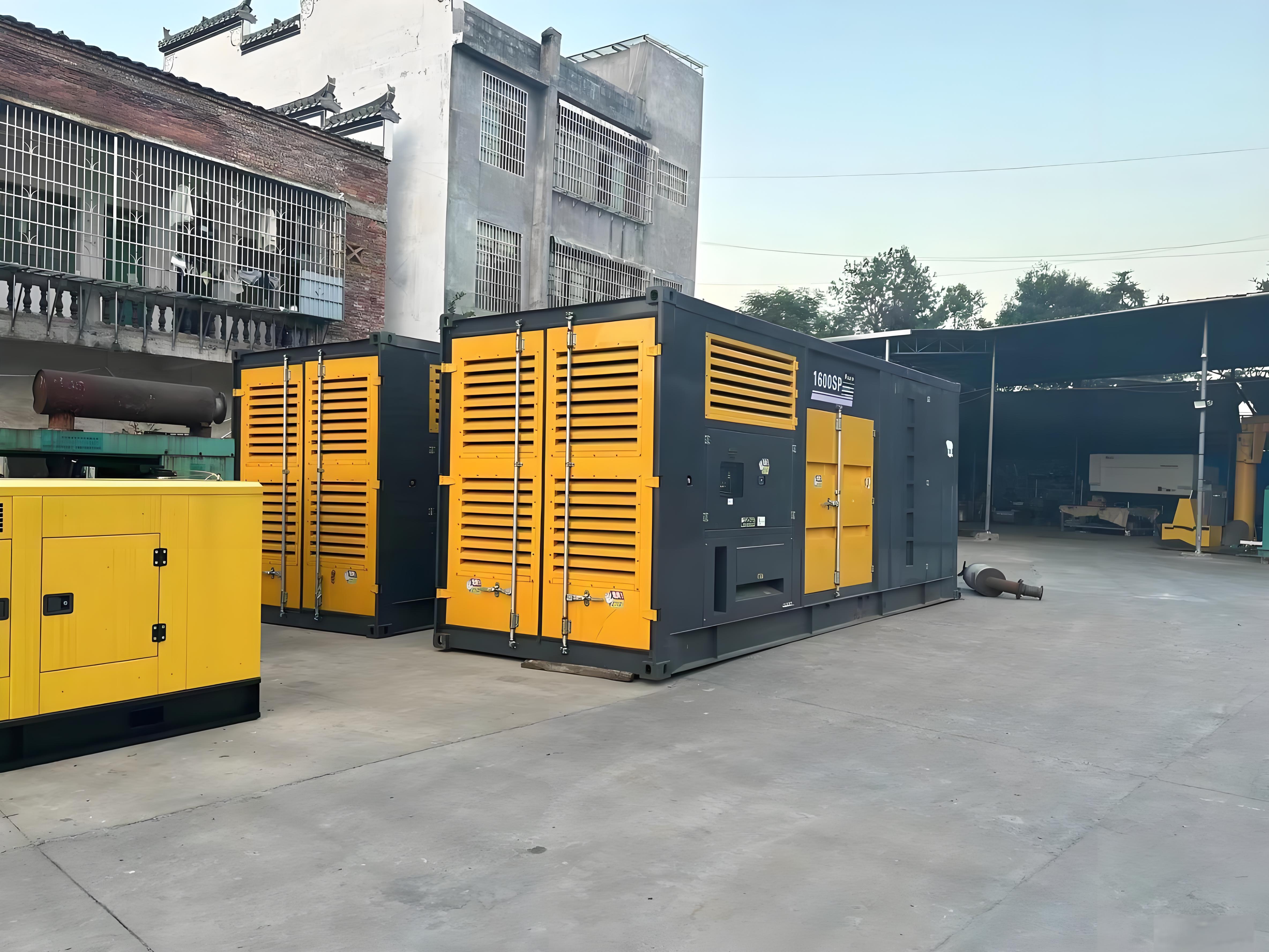 榆林柴油发电机出租 大功率静音机组 矿山工地应急供电稳定续航