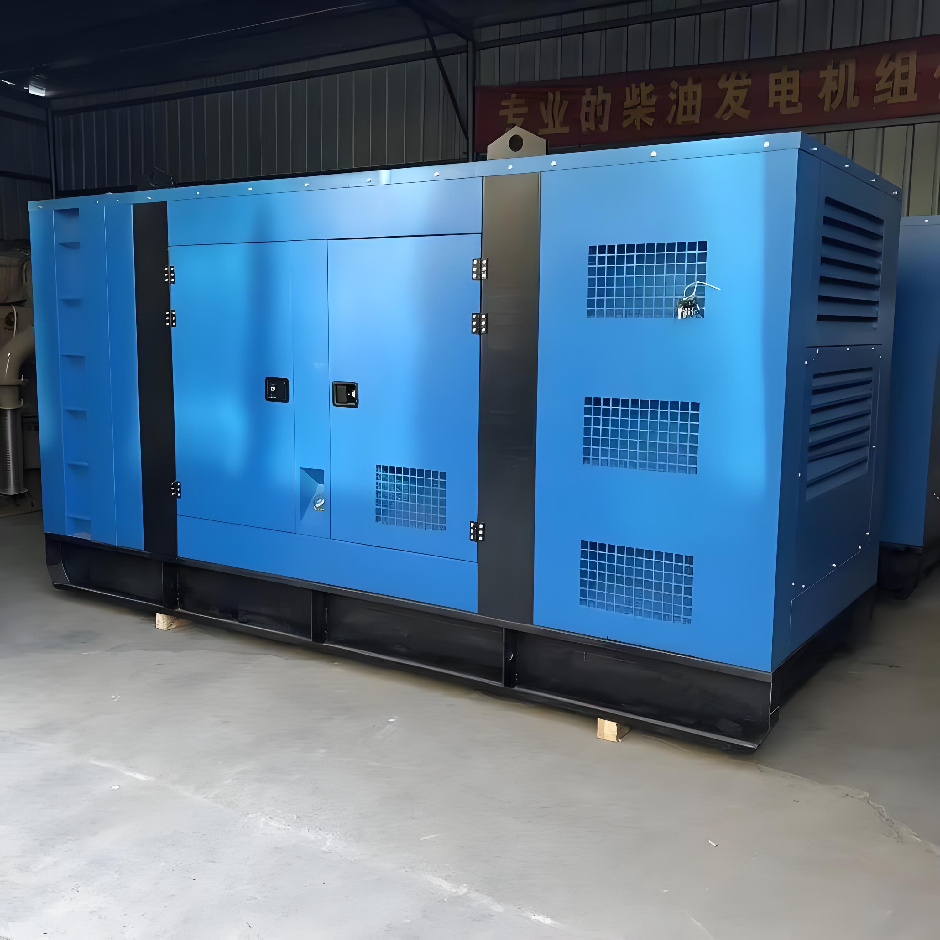 咸阳柴油发电机出租 大功率静音机组 工厂工地应急供电就近服务