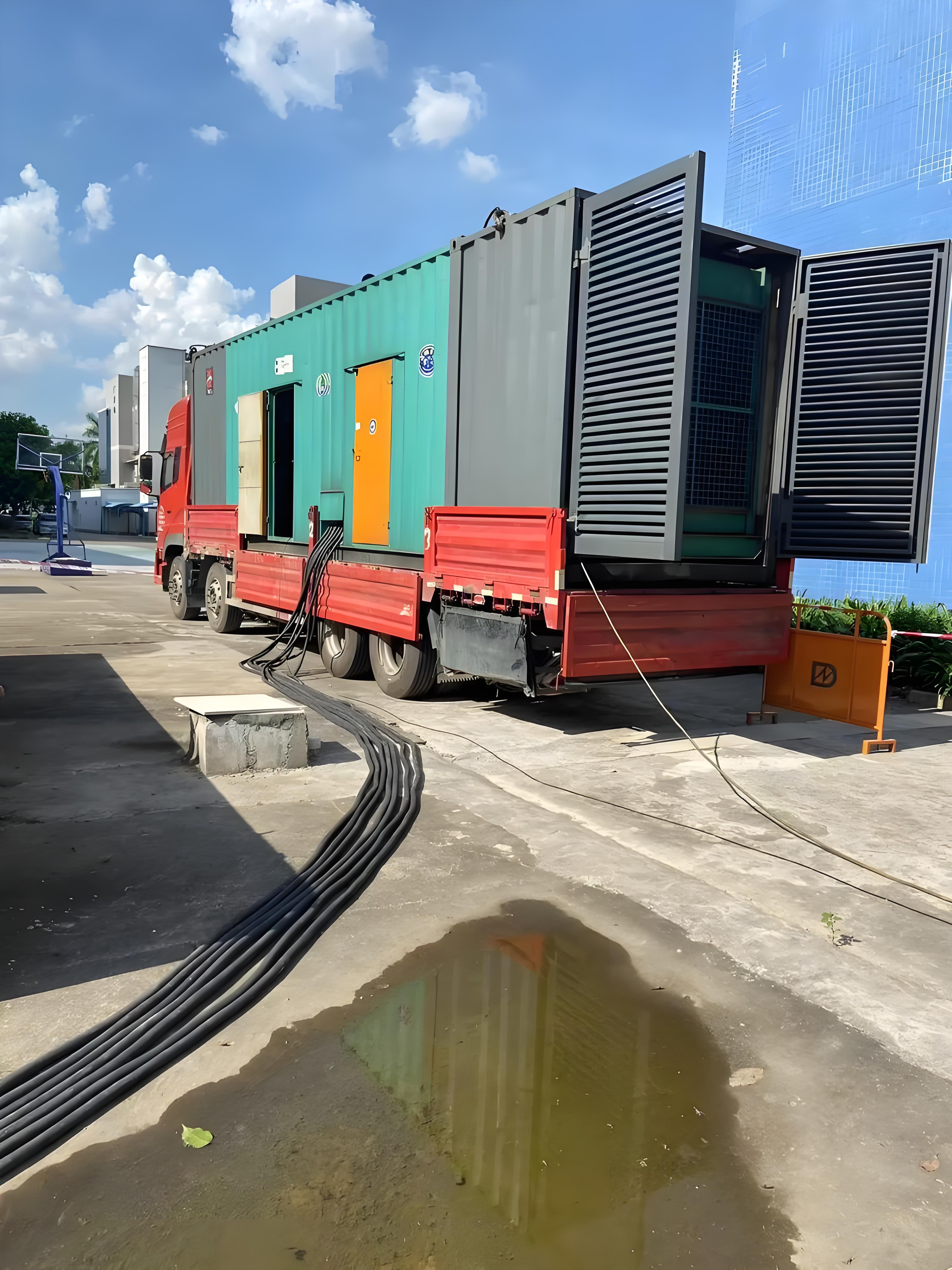 电科环保科技（金华站）：100kW-3000kW发电机租赁服务，为浙江之心注入强劲动力