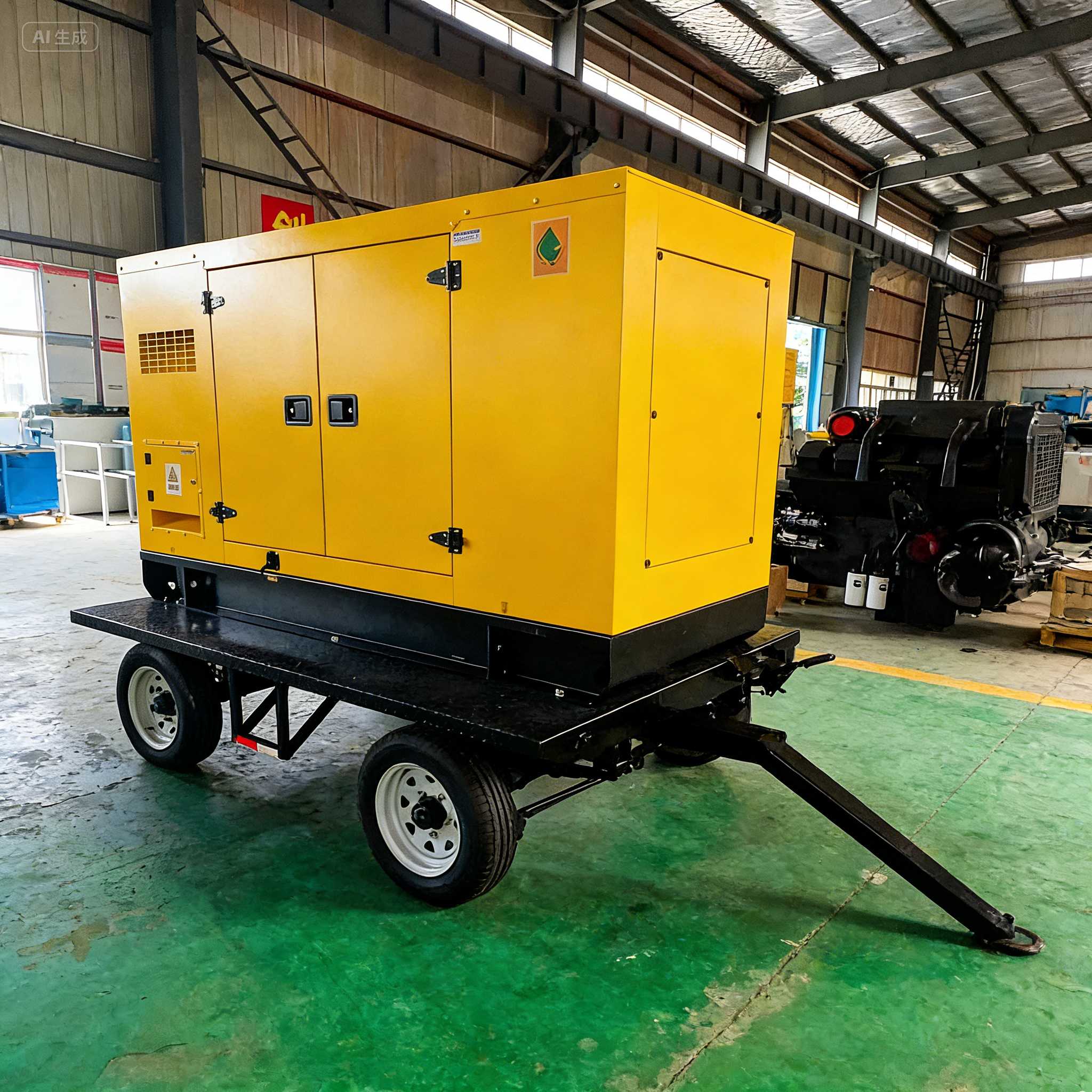 泰安100kw-3000kw柴油发电机租赁|电科环保科技——泰山文旅与新型工业供电保障专家