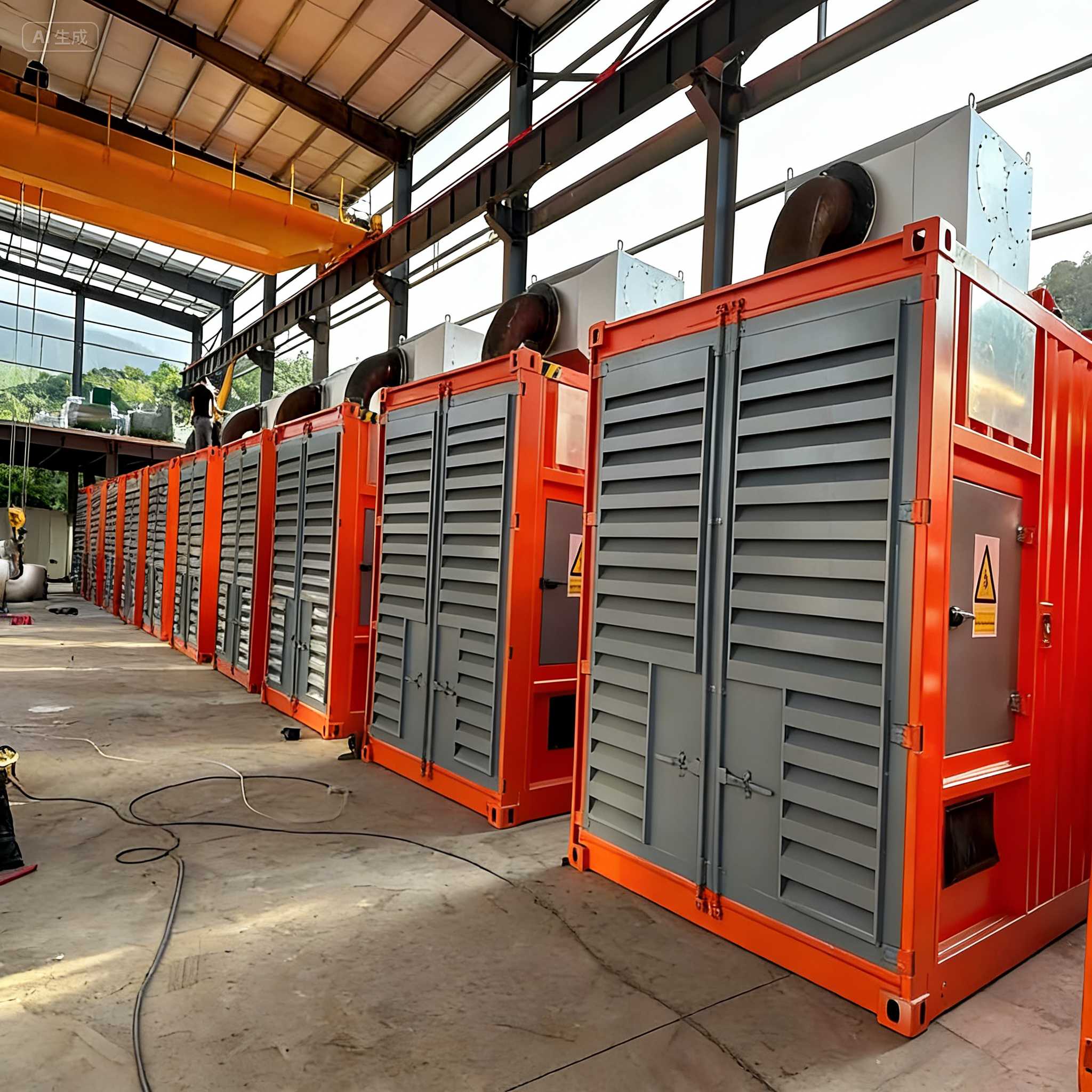 金华100kw-3000kw柴油发电机租赁|电科环保科技——小商品智造与物流园区供电保障服务商