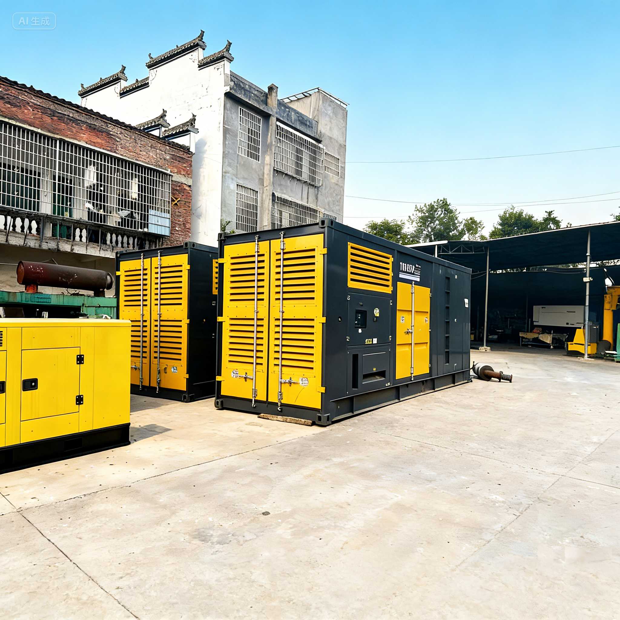 湖州100千瓦-3000千瓦发电机租赁_电科环保科技租赁发电机（湖州站）安装到长期运维的完整团队