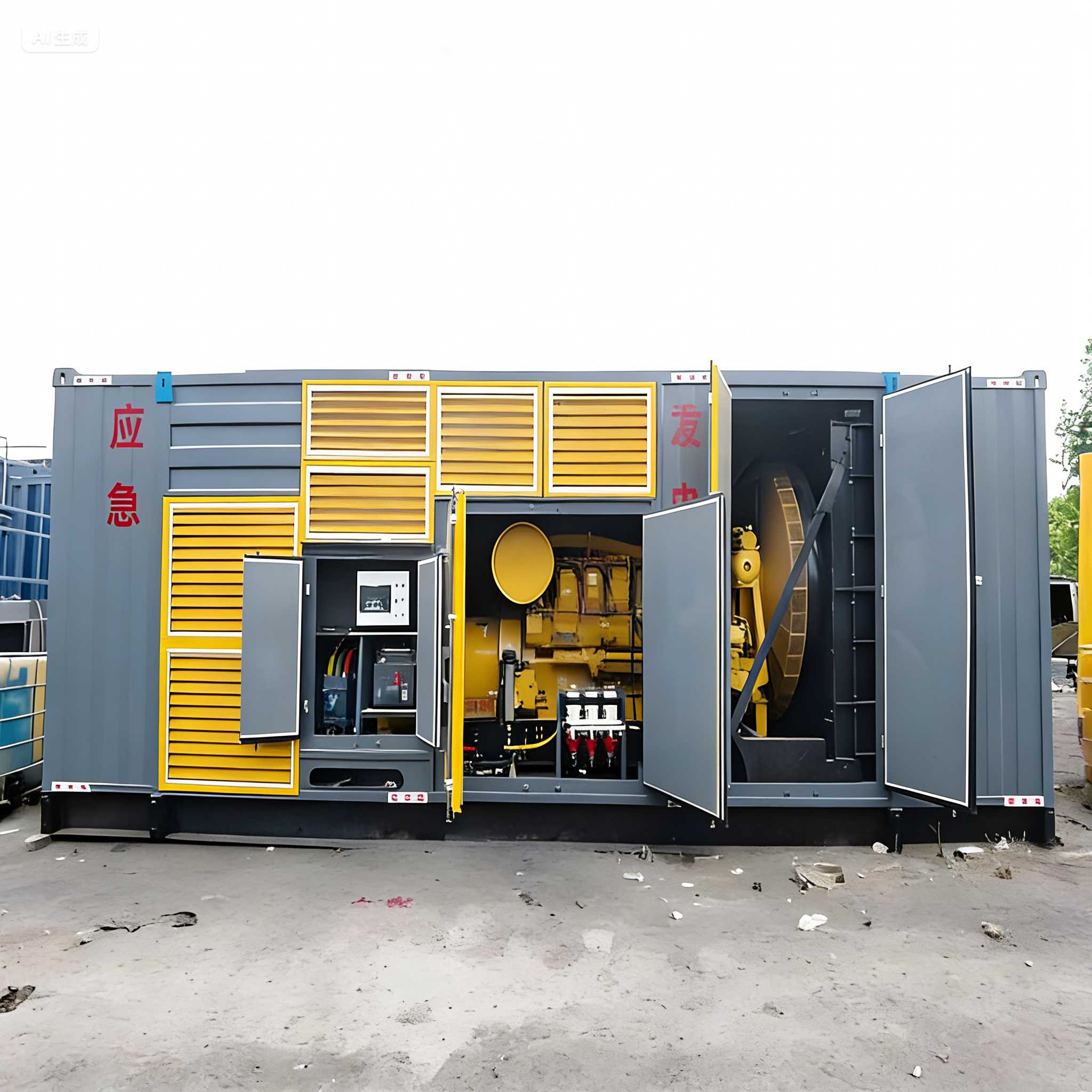800KW-2000KW（大型静音/并机）日租/月租 | 电科环保科技租赁大型发电机（晋中）适合大型工程/应急抢险