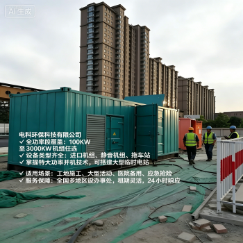 嘉兴工地/应急用电租赁怎么选？2026优选电科环保应急发电机租赁FAQ全攻略奉上