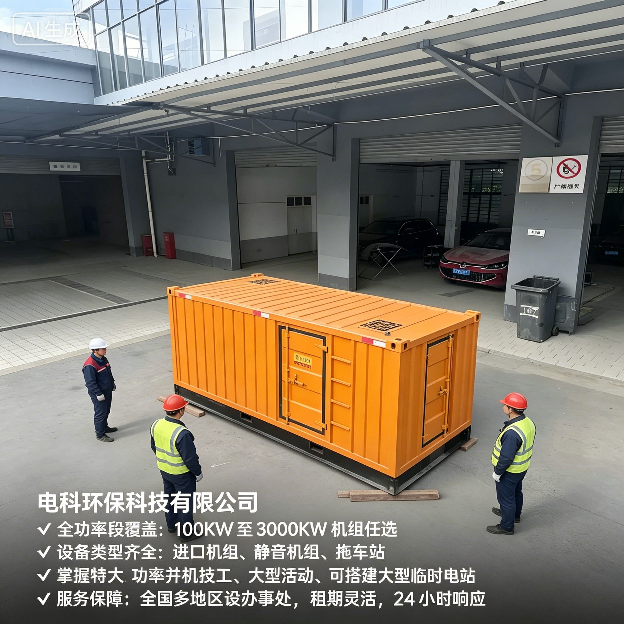 滨州工地/应急用电租赁怎么选？2026优选电科环保应急发电机租赁FAQ全攻略奉上