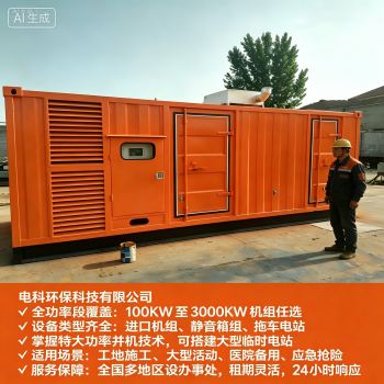 邯郸工地/工矿厂区/矿区施工/市政改造/应急保电租赁怎么选？2026优选电科环保应急发电机租赁FAQ全攻略奉上