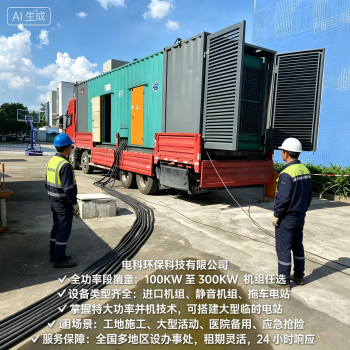 唐山工地/港区/工厂应急用电租赁怎么选？2026优选电科环保应急发电机租赁FAQ全攻略奉上